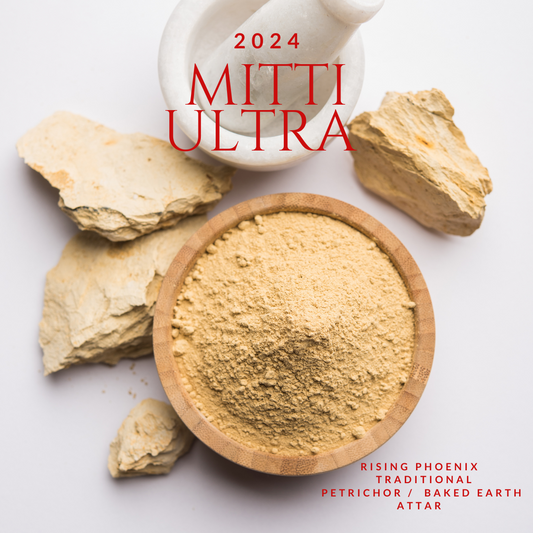 Mitti Ultra Attar 2024 : Premium Distilled Earth Oil - Scent of Monsoons - Petrichor - Kannauj