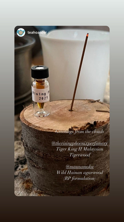 Tiger King II 2021 - TK2 Bead Grade Malaysian Tigerwood Pure Oud Oil - RisingPhoenixPerfumery.com